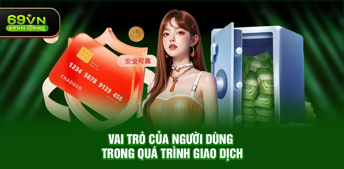 Vai trò của người dùng trong quá trình giao dịch